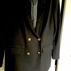 INC black blazer with gold buttons A Size L